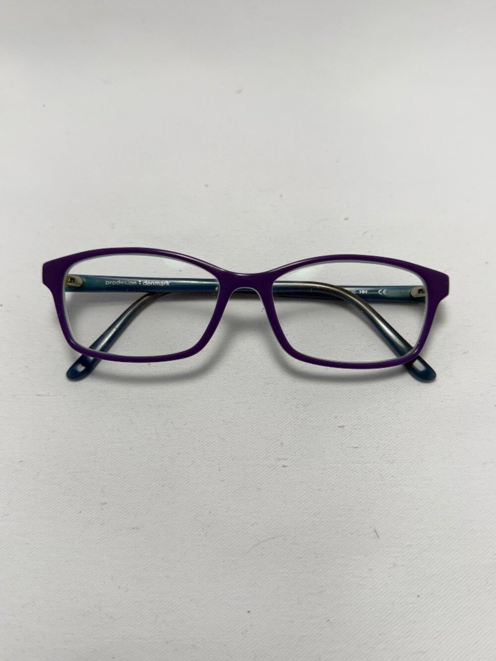 ProDesign Denmark Blue Purple Eyeglasses Frames Only